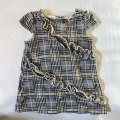 Janie and Jack チェック柄 ワンピース ベビー用 12-18ヶ月