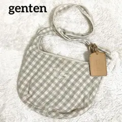 genten ゲンテン ショルダーバッグ ななめがけ キャンバス 工具マークのサムネイル