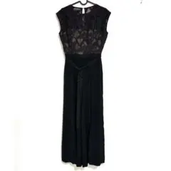 LAGUNAMOON LADY　トライアングルパターンパンツドレス　ブラック