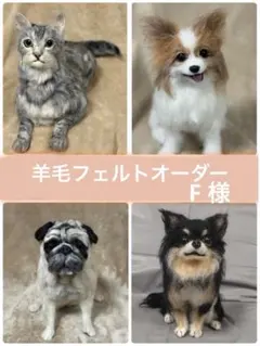 SORA'S 羊毛フェルト 犬 オーダーメイド専門・わんちゃん - メルカリ
