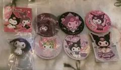 クロミ まんまる　シール　ガチャガチャ　あまえんぼナミダ　サンリオ