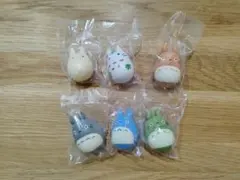 となりのトトロ ぽってりゆらゆらおきあがりこぼし　全6種　コンプリート