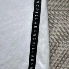 BILLABONG ロゴテープ 半袖Tシャツ ホワイト Mサイズのサムネイル