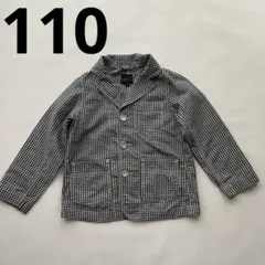 SURFACE WORKER ギンガムチェック 薄手ジャケット 110cm