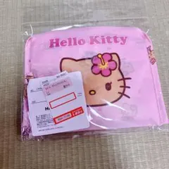 日焼けキティ　エコバッグ　お買い物バッグ　しまむら　サンリオ　ピンク　マイバッグのサムネイル
