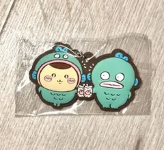 ちいかわ‪×サンリオ 仲良しラバーマスコット くりまんじゅう ハンギョドン