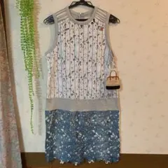 ★最終値下げ☘夏だね♪☀️チュニックワンピース♡doll up oops ♡新品