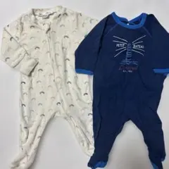 ZARA プチバトー ベビー ロンパース 2枚セット 1-3ヶ月