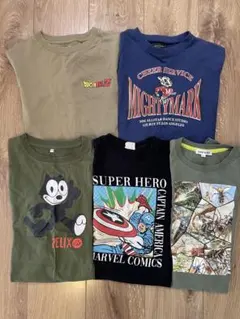 キッズ　Tシャツ　まとめ売り　トップス サイズ120 トレーナー　スウェット