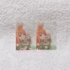 紫雲清夏 学園アイドルマスターGIGO クリアカード 第二弾 2枚セット