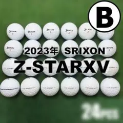 【B51】SRIXON Z-STARXV 白 2023年 ロストボール 24球のサムネイル