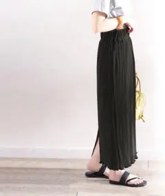 classicalelf メロープリーツタイトロングスカート