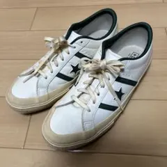 コンバース　USオリジネーター　スター&バーズ　ホワイト・グリーン