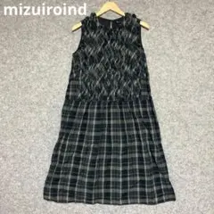 mizuiro ind ノースリーブひざ丈ワンピースのサムネイル