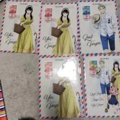 スパイファミリー　クリアファイル4枚セット