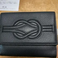 WAKO 銀座和光 二つ折り財布 ブラックのサムネイル