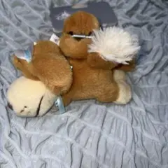 ディズニー ピーターパン ナナ ヘアクリップ だきつき ぬいぐるみ風