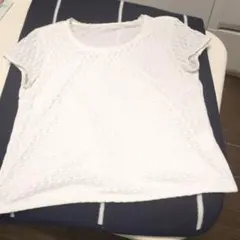 ケティ　シンプル　ホワイト 半袖 トップス サイズ2