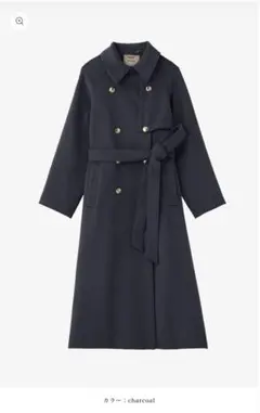 ぴ*よ様 polaura ポローラ　マフラー　ストール付き　ウールロングコート 2026年最新】polaura コートの人気アイテム - メルカリ