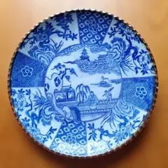 美濃焼 瑞陶 染付 松竹梅孔雀牡丹文 皿 - メルカリ