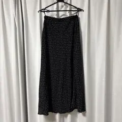 ローリーズファーム ドット柄 ロングスカート 美品