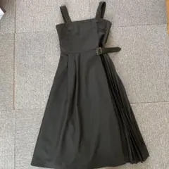 サイドプリーツワンピース
