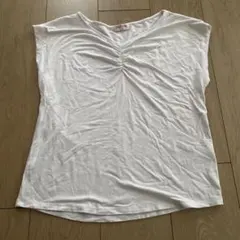 nani pua ナニプア　シャーリング　トップス M ホワイト