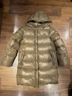 【希少】XL ジムフレックス　XLサイズ　フード付きダウンジャケット カーキ