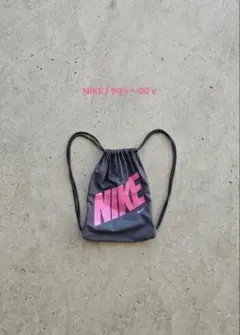 NIKE ピンク　ナップサック　古着y2k archive 90s 00s 希少
