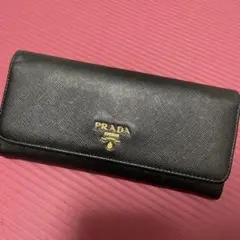 PRADA プラダ 長財布サフィアーノ（箱付き）マルチカラー