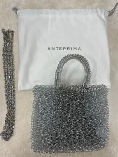 ANTEPRIMA シルバー ショルダーバッグ