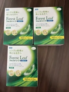 SEED Forest Leaf コンタクト洗浄保存液 360mL×2本×3箱のサムネイル