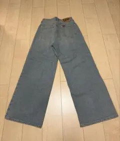 Lee ワイドパンツ ライトブルー