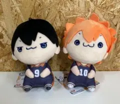 ハイキュー‼︎日向翔陽・影山飛雄 もちぴこBIGぬいぐるみ 2種セット