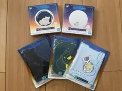 一番くじ　夏目友人帳　ニャンコ先生と星景色　星空スカーフ　ガラスコレクション
