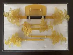 花嫁　かんざし　べっ甲風