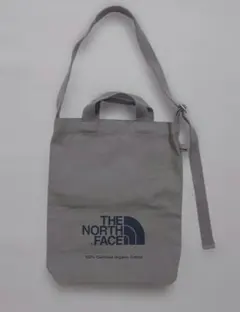 THE NORTH FACE 2WAYトートバッグ オーガニックコットン グレーのサムネイル