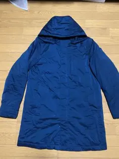 GREEN LABEL RELAXING フード付きダウンジャケット ネイビー