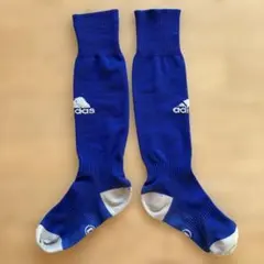 19〜21adidasサッカーソックス アディダス 青