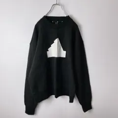 N*y様 美品　adidas パフォーマンスロゴ　スウェット　トレーナー　やや薄