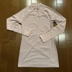 UNDER ARMOUR 薄いピンク ハイネック長袖シャツ XLのサムネイル