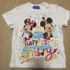 ミッキー ミニー 誕生日 Tシャツ