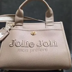 JOLIE JOLI 2way ショルダーバッグ ベージュ