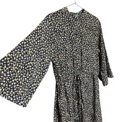 レイカズン 小花柄ワンピース ロング フリー