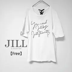 【後ろ姿にドキッ♡】JILL by JILL STUART レースアップTシャツ