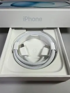 Apple純正 iPhone15 付属 USB-Cケーブル（編み込み式）