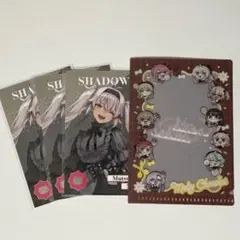 にじさんじ 8周年 魔使マオ メタルカード 3枚 特典 ミニクリアファイル 1点