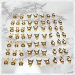 サンリオ　ネイルパーツセット　くま　クロミ　マイメロディ