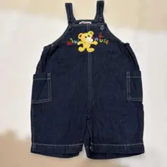 ミキハウス デニムオーバーオール 14サイズ