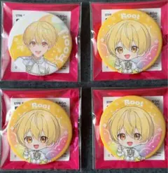 すとぷり るぅとくん 缶バッジ4個 （等身１個/デフォ3個）